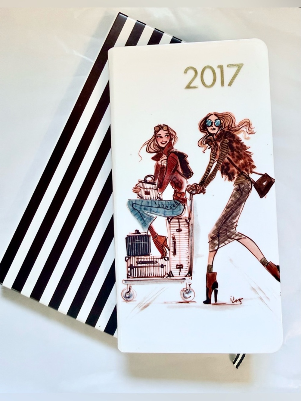 Henri Bendel “2017 Planner / Date Book” with Bendel Girl / Collectible NWT